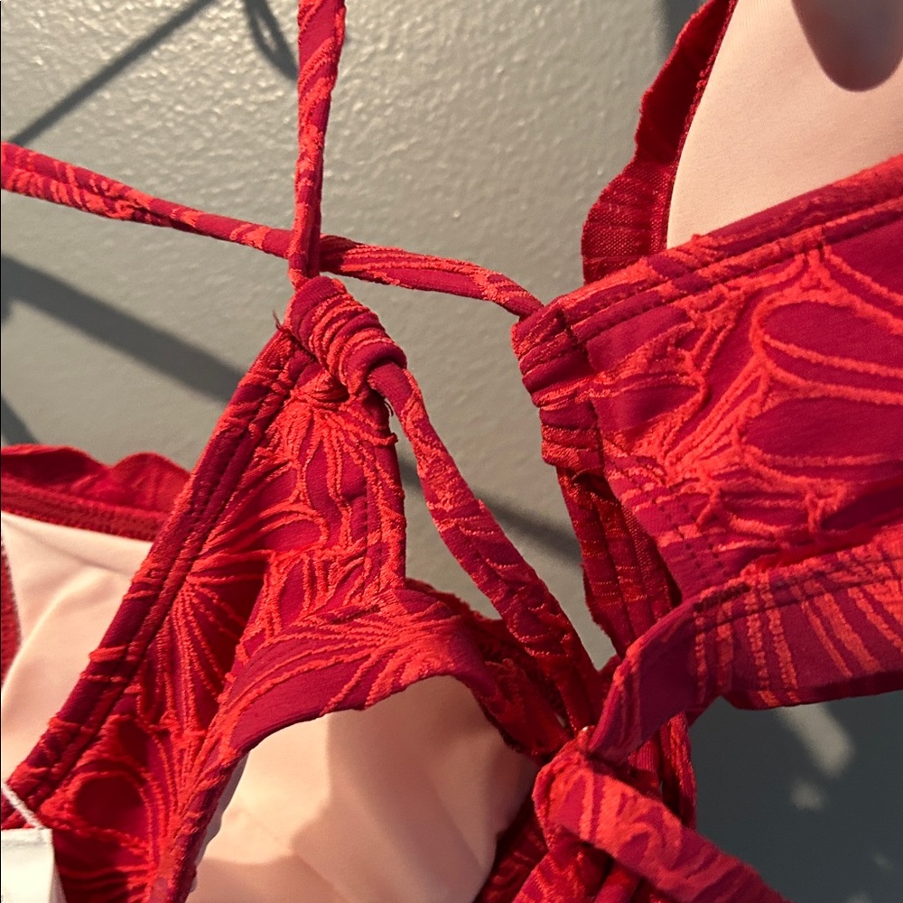 Pink Floral Bikini Set - Picture 2 of 6